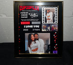 Load image into Gallery viewer, Valentines Netflix/ Lover Frame and Jumbo Card
